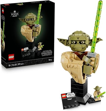 LEGO Star Wars Yoda (TM) Bust Space Battle Robot Figure Goods Toy Birthday Present Block Father's Day Educational Men Women 75438