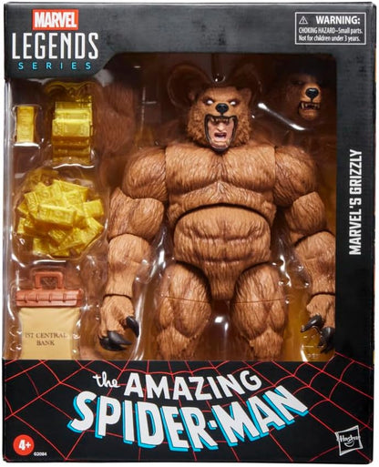 Hasbro MARVEL Marvel Legends Series Grizzly Amazing Spider-Man Comics Collectible 6-Inch Size Action Figure G2084 Genuine Product