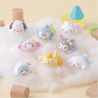 BANDAI Mochiri Kororin♪ Sanrio Characters 2 Chewing Gum Candy Toy [BOX Sold/Set of 12]