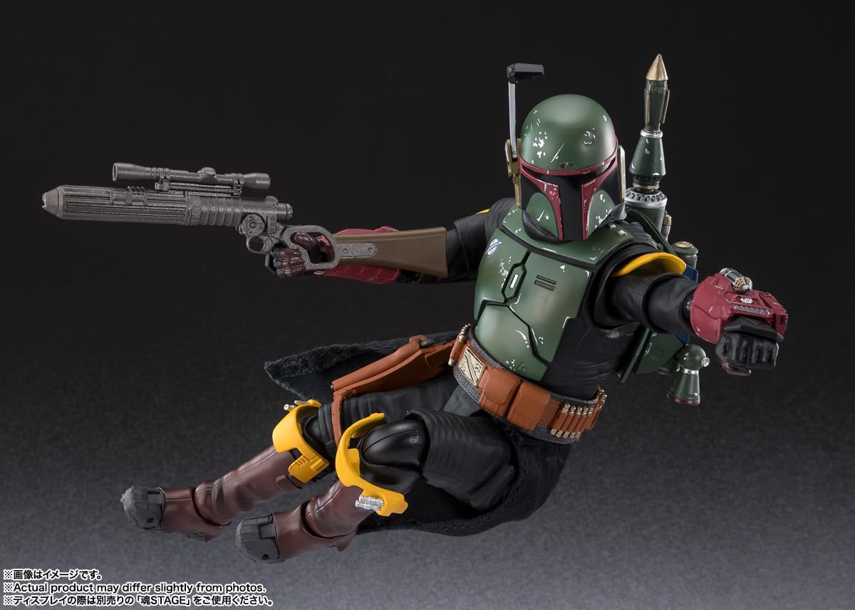 TAMASHII NATIONS S.H.Figuarts Boba Fett -Classic Ver.- (STAR WARS: The Book of Boba Fett) Approx. 155mm PVC&ABS&Cloth painted movable figure