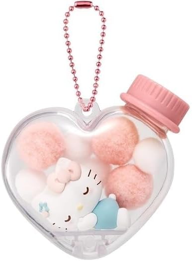 [BANDAI] Chara Mofu Case Mascot Sanrio Characters Box of 12 (Candy Toy)