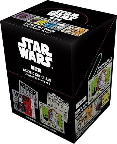 STAR WARS SAGA Blind Acrylic Keychain (BOX) IKE521