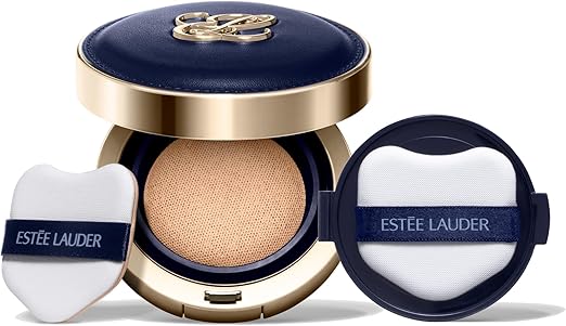 Estee Lauder Double Wear Second Skin Blur Cushion Makeup 12g x 2 Foundation Cool Vanilla Cushion Foundation Breakfast Semi-Matte Pore Coverage Moisture SPF25/PA+++ [Genuine Product]