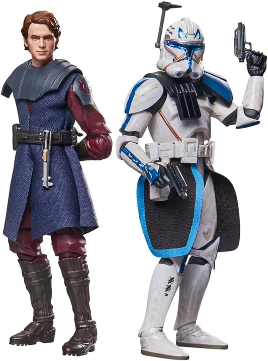 [Amazon.co.jp Exclusive] Hasbro Star Wars STAR WARS Black Series Anakin Skywalker & Clone Captain Rex, Star Wars Premium Collection 15cm Action Figure Set of 2 G1733 Genuine Product