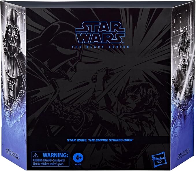 [Amazon.co.jp Exclusive] Hasbro Star Wars STAR WARS Black Series Darth Vader & Luke Skywalker, Star Wars Episode 5/The Empire Strikes Back Premium Collection 15cm Set of 2 Action Figures G1307 Genuine Product