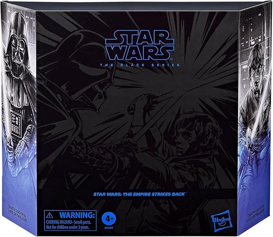 [Amazon.co.jp Exclusive] Hasbro Star Wars STAR WARS Black Series Darth Vader & Luke Skywalker, Star Wars Episode 5/The Empire Strikes Back Premium Collection 15cm Set of 2 Action Figures G1307 Genuine Product