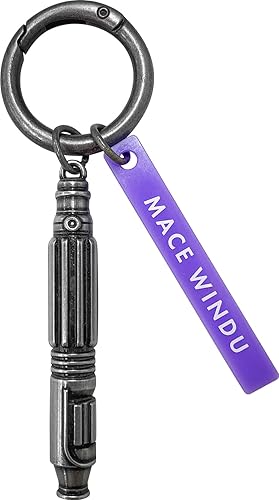 STAR WARS SAGA Lightsaber Keychain (Mace Windu) IKE514