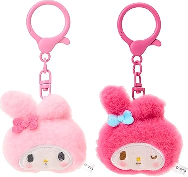 Sanrio Mini Mascot Keychain Set of 2 (Matching Nico Nico) My Melody Ages 6 and up 660566