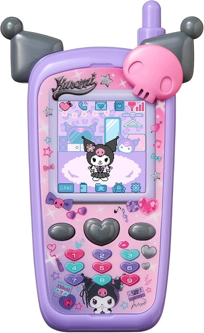 [BANDAI] Zutto x 2 Nakayoshi Mobile Sanrio Characters KUROMI Ver. Target age 6 years old and above