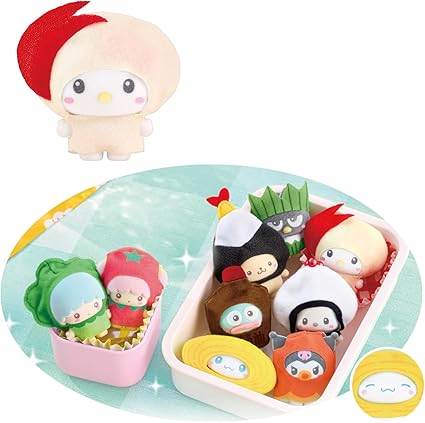 [BANDAI] Puchitomo Sanrio characters Lunch box for everyone (single item) Recommended for ages 3 and up Sanrio Characters
