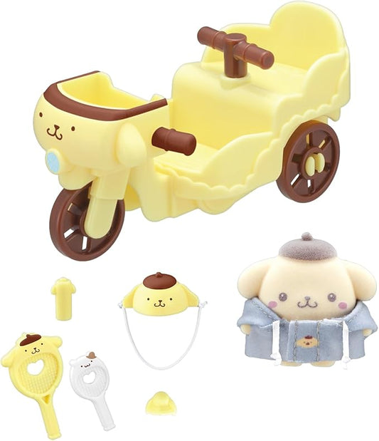 [BANDAI] Puchitomo Sanrio characters Pompompurin no Jitensha Recommended for ages 3 and up Sanrio Characters