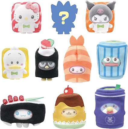 [BANDAI] Puchitomo Sanrio characters Sushi for everyone (single item) Target age 3 years old and up Sanrio Characters