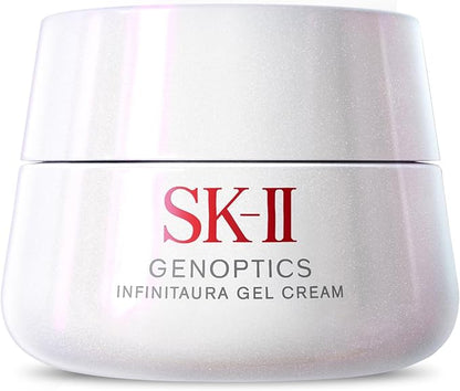 SK-II Official Store | New arrival | Face cream | Genoptyx Infinite Aura Gel Cream 50g | Drying, Whitening, Moisturizing | White floral scent | Contains Niacinamide Pitera™ | Skin Care Gift [Released on April 5, 2026]
