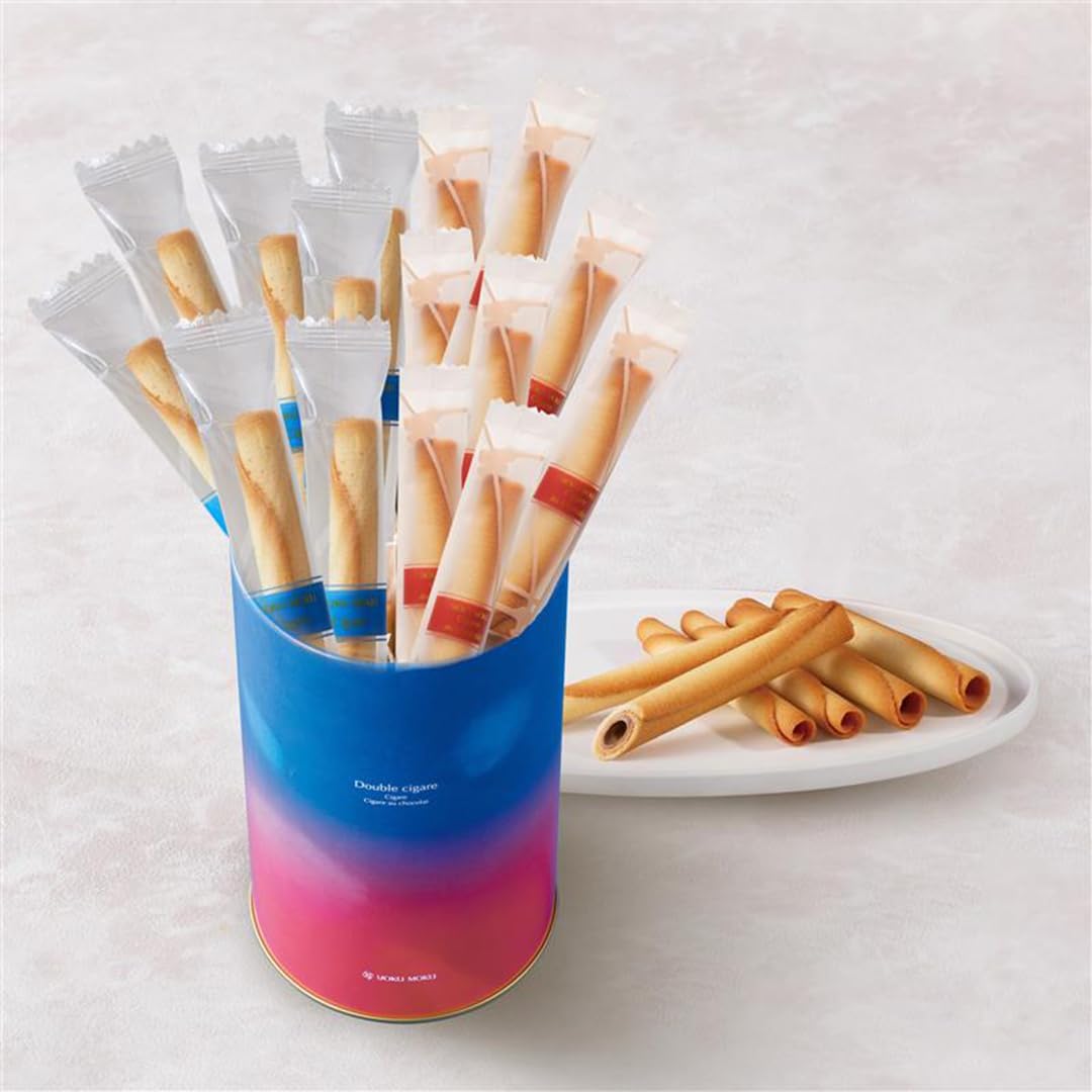 YOKUMOKU Sweets Sweets Gift Western Sweets Assortment Present Cigar Individually Wrapped Double Cigar 18 Pieces