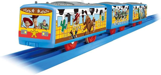 TAKARA TOMY Toy Story 5 Wrapping Train Woody Train Toy Ages 3+