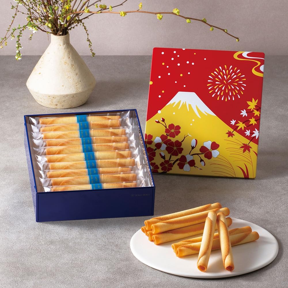 YOKUMOKU Sweets Sweets Gift Western Sweets Assortment Present Cigar Individually Wrapped Cigar -Japanese Scenery- 20 Pieces