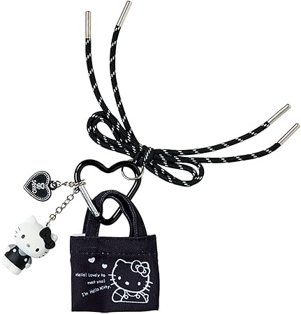 Sanrio Carabiner Charm Hello Kitty Black 912816